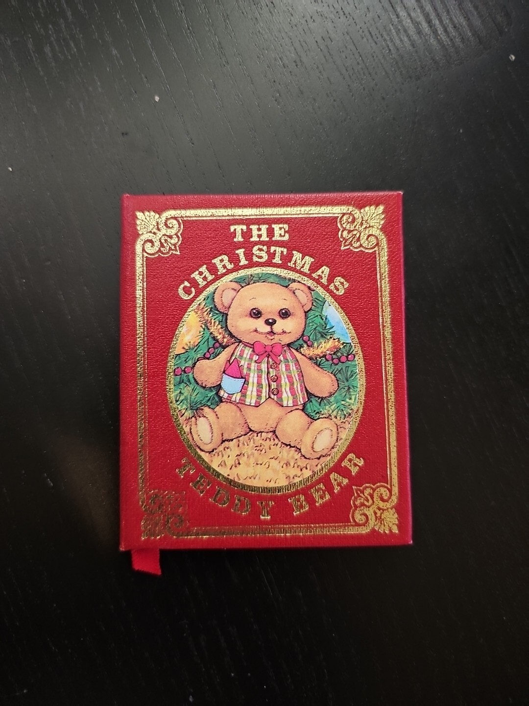 Mini Christmas Book Ornaments 3" Kurt S Adler and Bradford Novelty Co Lot of 7