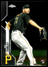 2020 Topps Chrome Update #U23 Nik Turley Rookie Card Pittsburgh Pirates/RC. rookie card picture