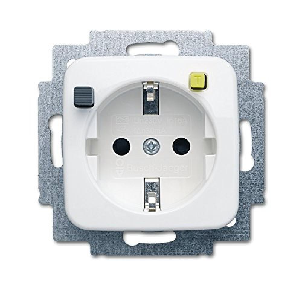 Busch-Jaeger Fi-schukomat Einsatz 3120 eucb 214 Alpinweiss Reflex Si Presa 40113