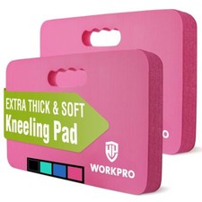 WORKPRO Extra Thick Kneeling Pad 2PC Soft Foam Cushioning Large Foam Kneeler Mat