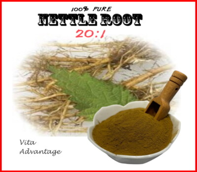 100% Pure Nettle Root High Potency 20:1 Extract Powder Testosterone Booster 50g