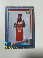 2025 Panini Donruss WNBA - Saniya Rivers Rated Rookie Holofoil, Card #92