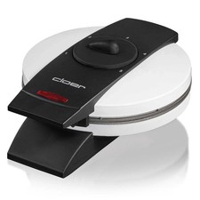 Cloer Waffelautomat 1621 Weiß Herz Waffeleisen 16,5cm Antihaft 930W