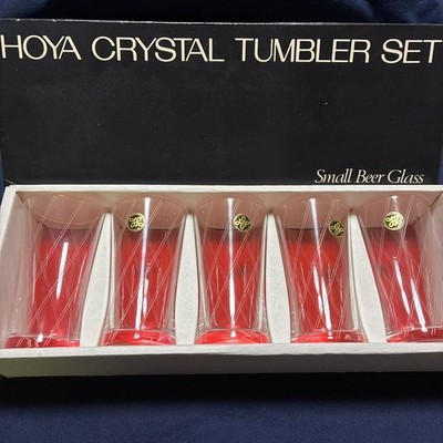 HOYA CRYSTAL Tumbler 5pcs set 150ml/5.09oz HOYA CRYSTAL HOYA CRYSTAL CRYSTAL
