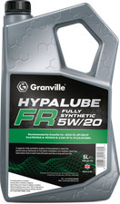 Granville 1170 Hypalube FS 5W/20 Full Synthetic Engine Oil Trade 5 Litre Pack 9.20 per litre
