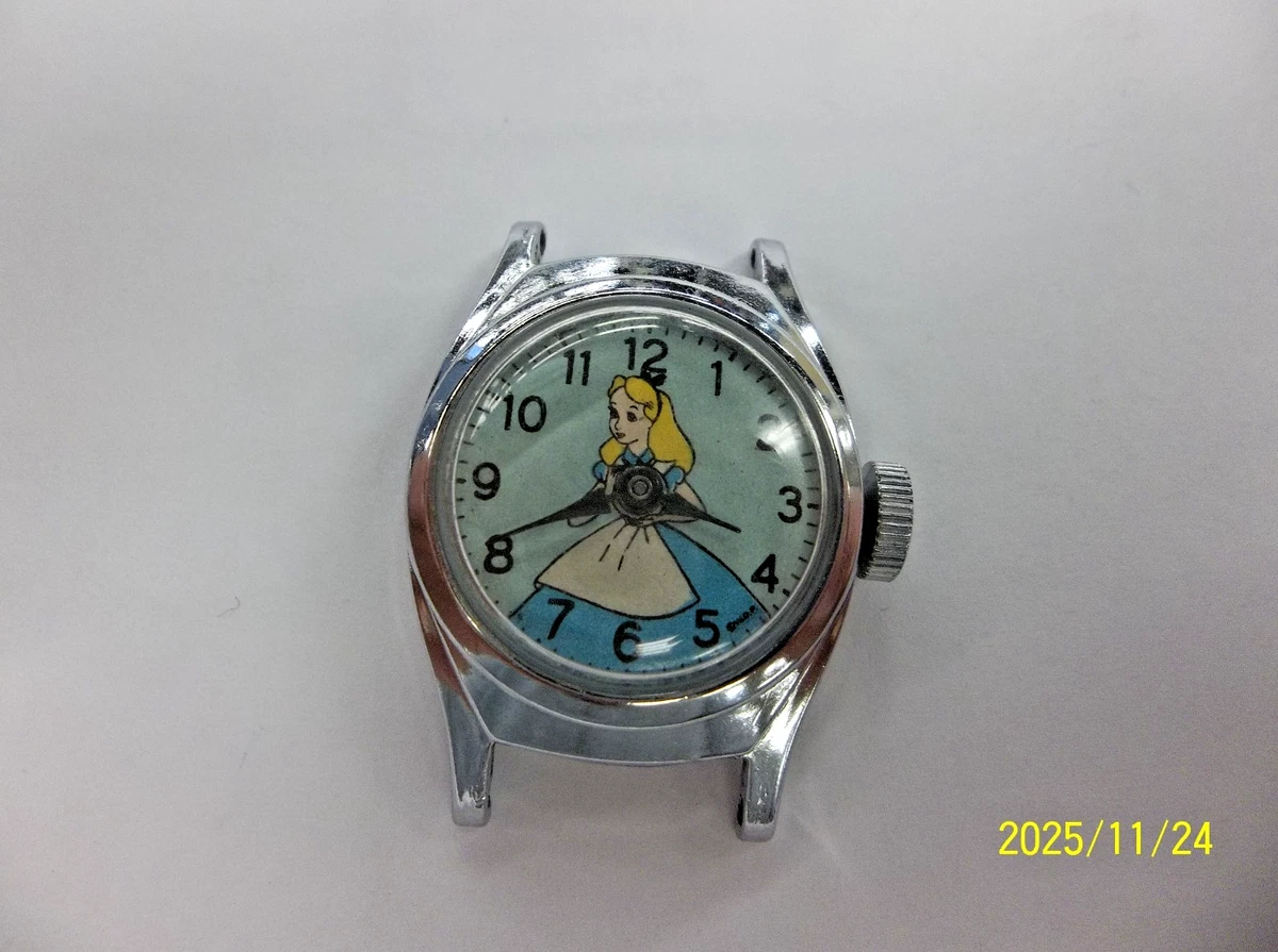 Alice in Wonderland Disney Watches & Timepieces (Pre - 1968) for
