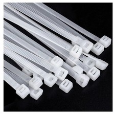 Large zip ties 24 inch white heavy duty zip ties for outdoor use 50 pcs strong