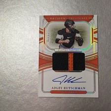 2022 Panini NT - Clutch Factor Auto Adley Rutschman Gold /25  