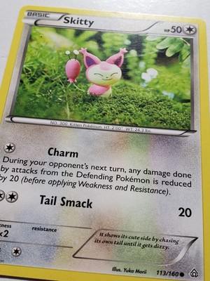 Pokemon Skitty Card - XY Primal Clash 113/160 Common
