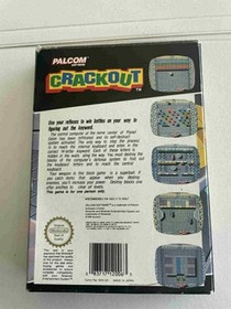 NINTENDO NES GAME CRACKOUT COMES IN EXCELLENT ORIGINAL COND IN THE ORIGINAL CASE