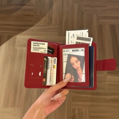 Multifunctional Passport Cover Wallet Integrated Portable Document Organizer Bag