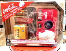Year 2000 collectible coca cola camera in box