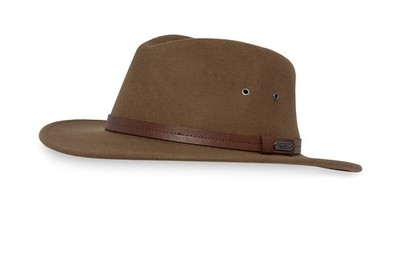 Winston Hat Fedora, Brown, Medium