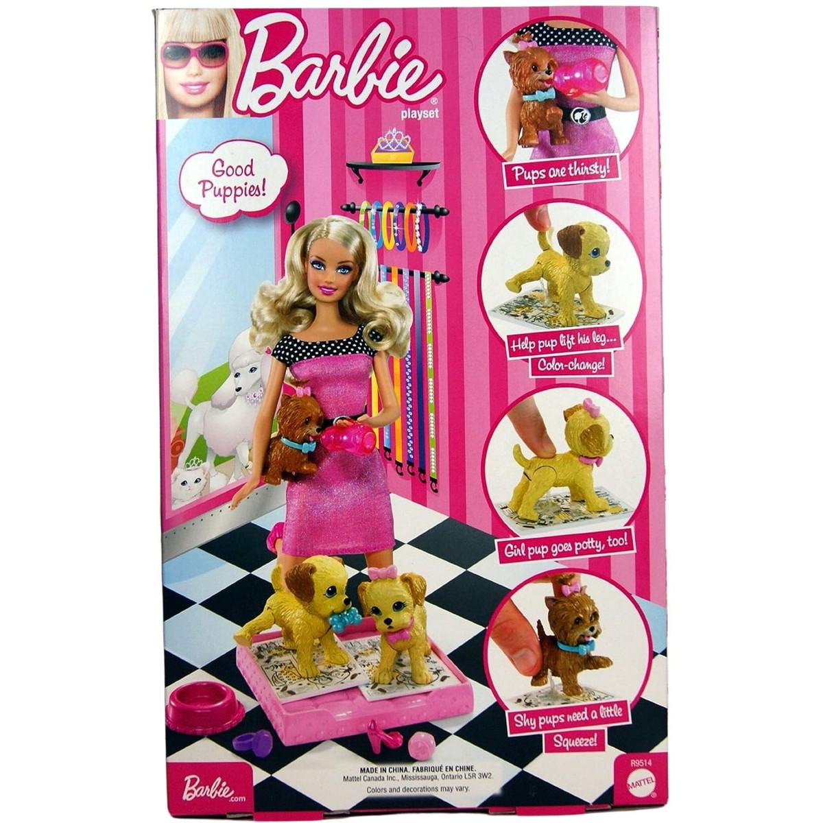 Barbie Potty Training Pups Doll 2009 Mattel T9397 | eBay