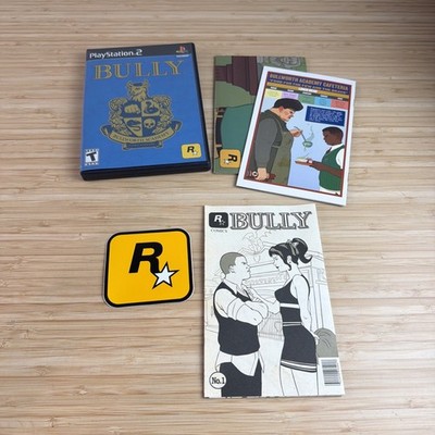 Bully (Sony PlayStation 2, 2006) CIB W/Poster STICKER & COMIC!