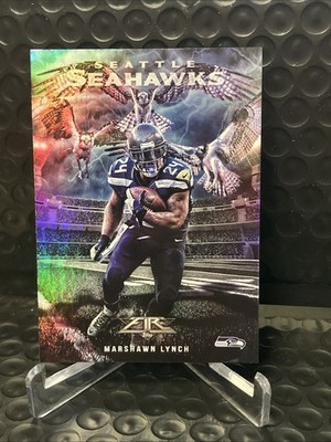 2015 Topps Fire - Into the Wild Marshawn Lynch! Old School Case Hit!