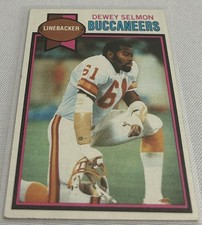 1979 Topps Football Dewey Selmon Tampa Bay Buccaneers base card #303