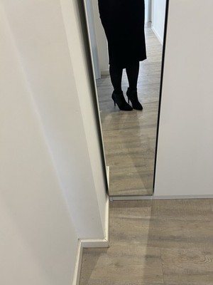 Jonak Paris Damen Stiefelletten Größe 39 Wildleder Schwarz