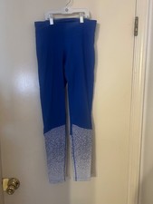 Reebok Women HW leggings Blue Sz small CrossFit Sport