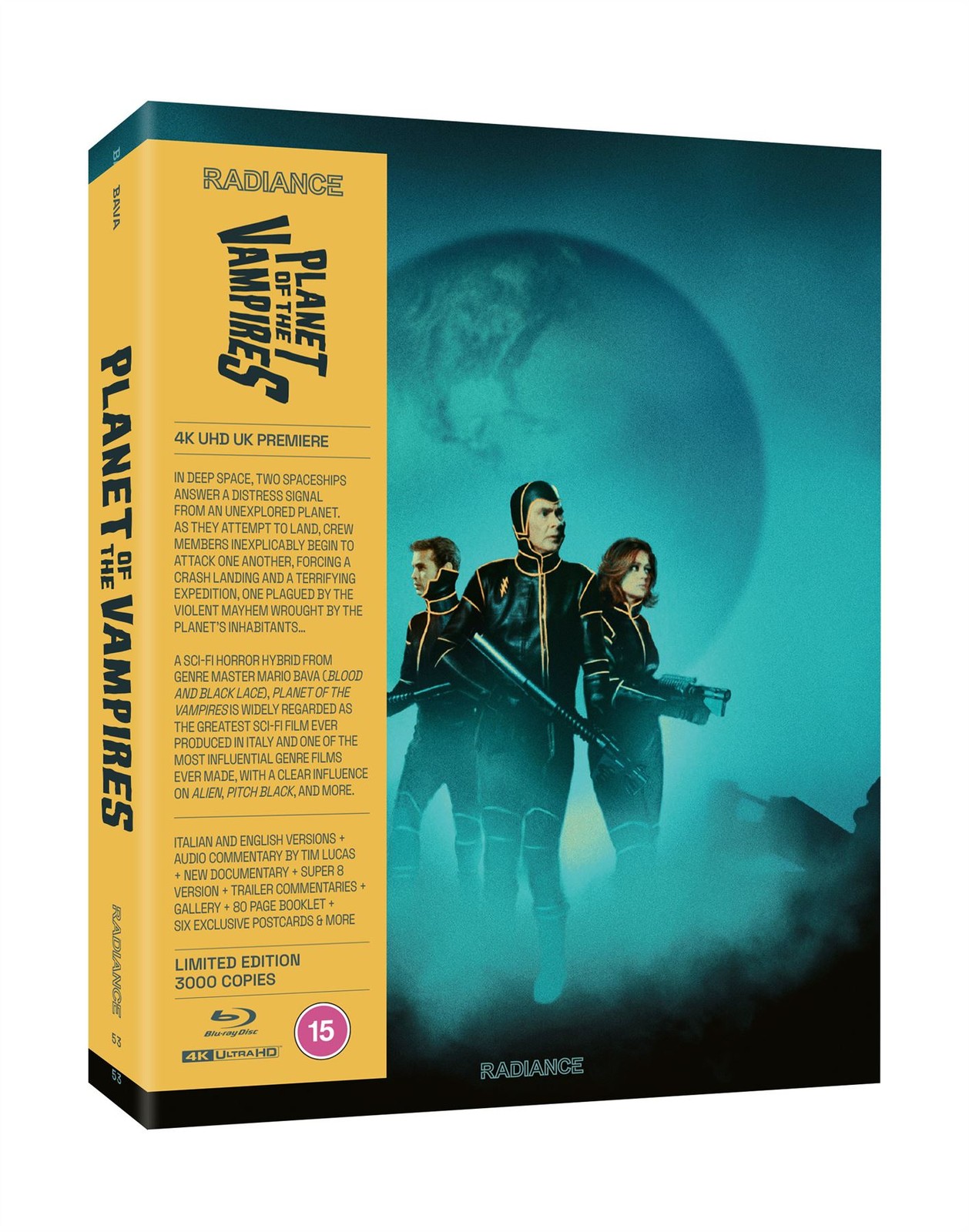 Planet Of The Vampires Limited Edition 4K Ultra HD + Blu-Ray - Image 2