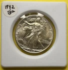 1942 P Walking Liberty Half Dollar w/ Eagle BU