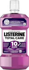 Listerine Total Care Antibacterial Mouthwash 500ml Clean Mint 10 in 1 Fresh Brea