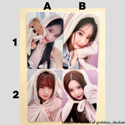 Rescene GLOW UP Makestar POB VCE Benefit Photocards | 리센느 K-Pop