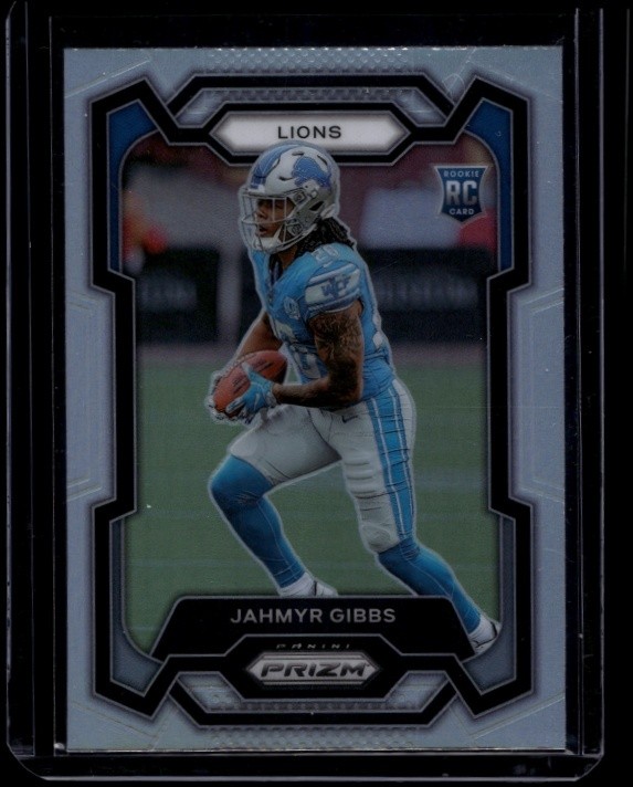 2023 Panini Prizm Football Jahmyr Gibbs #331 RC Rookie Silver