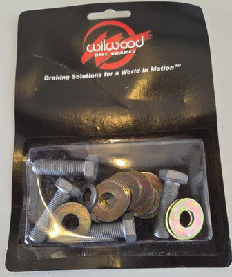 ***** NEW WILWOOD disc brakes 230-11861 Bolt Kit Set Caliper Mount DL/DLS 3/8-24