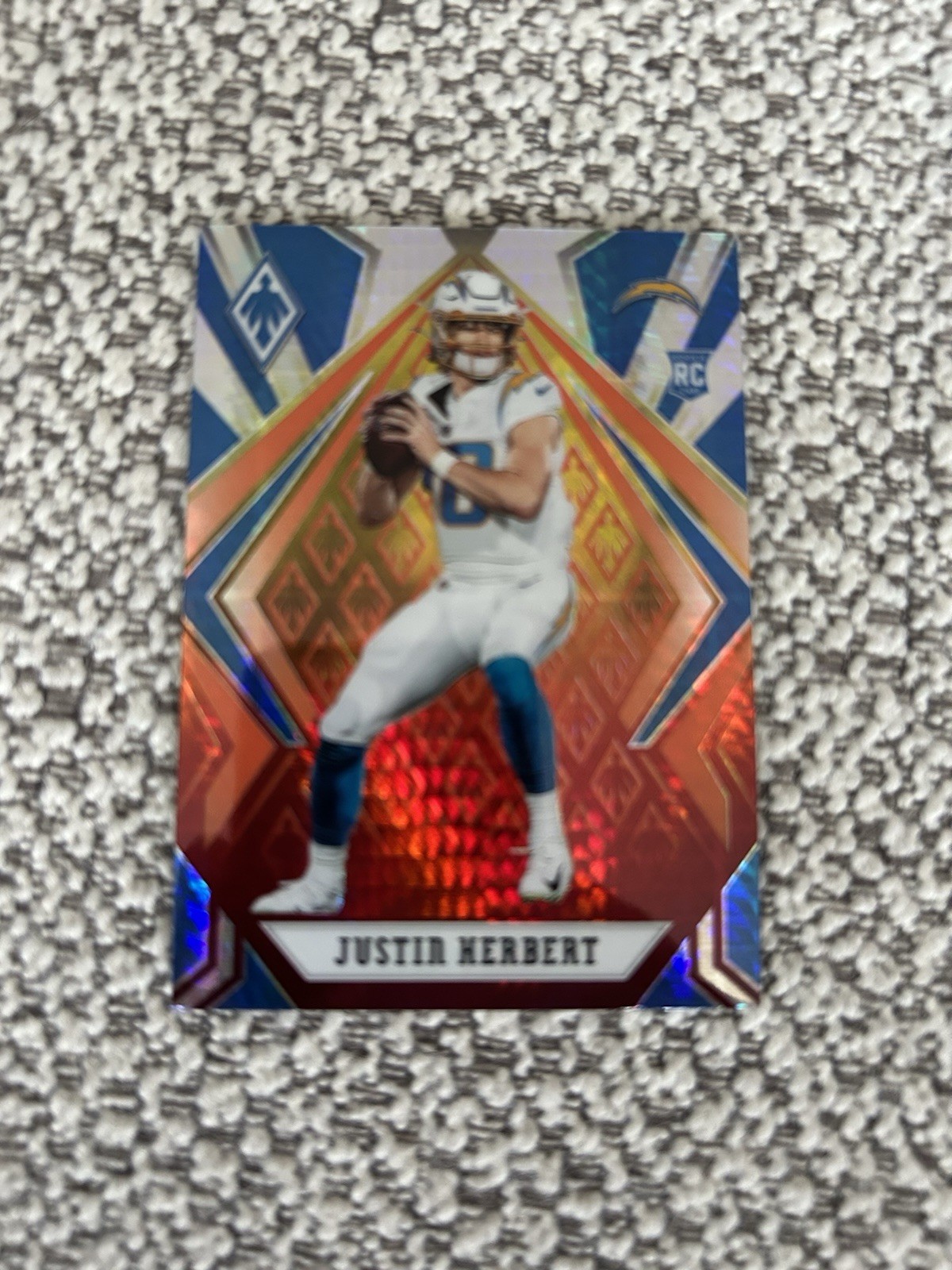 2020 Panini Phoenix - Rookies Justin Herbert #103 Fire Burst (RC)