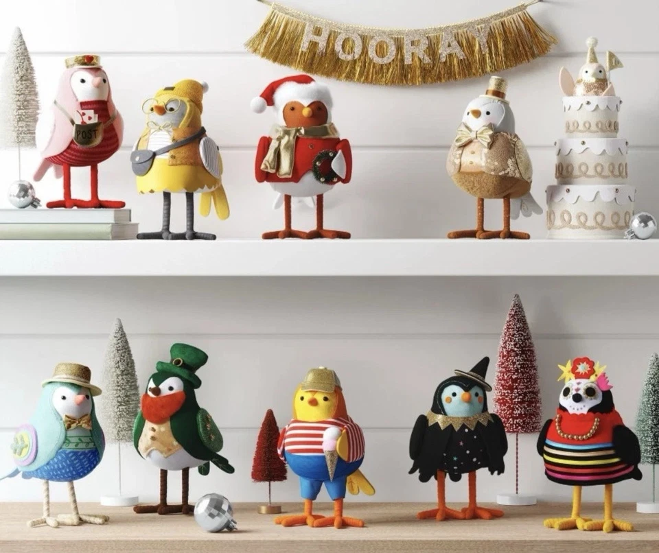 New! 2025 Ltd Edn Target Wondershop Featherly Friends REUNION Anniversary Birds - Image 3 of 3