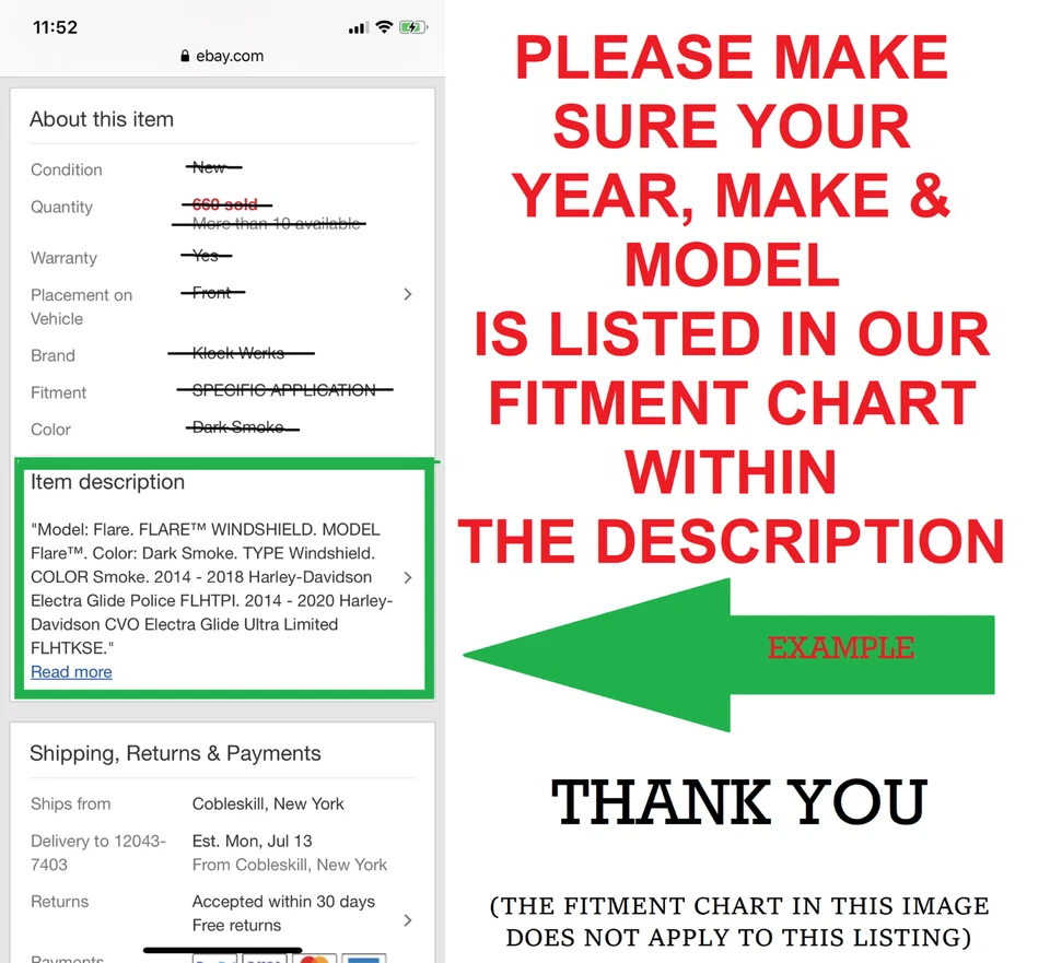 Bassani Black Quick Change Exhaust Mufflers 1995-2016 Harley Touring FLHT FLHX - Image 2 of 2