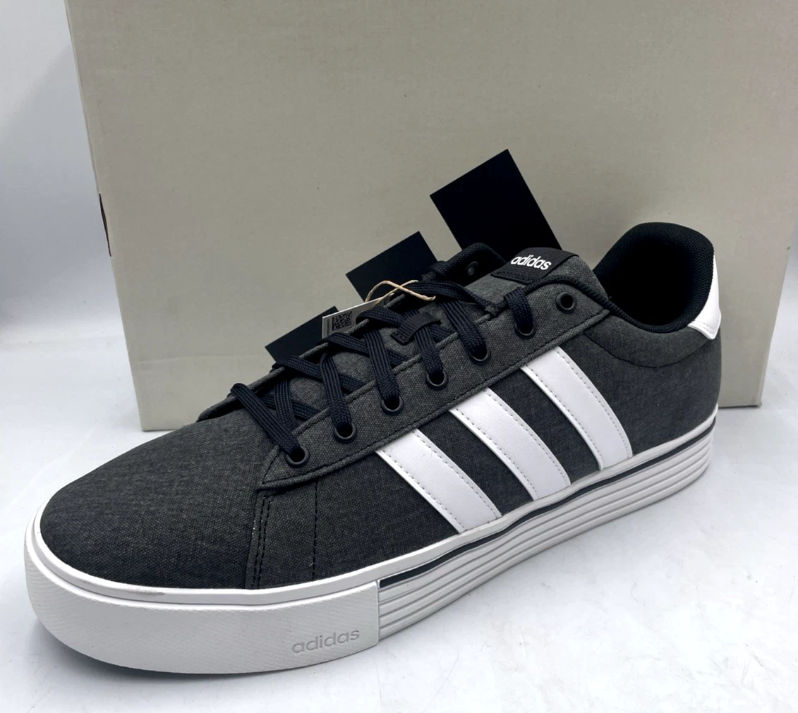 adidas Men's Daily 4.0 Sneakers Black/White/Black M US SIZE 14
