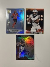 Cincinnati Bengals Lot 7 Joe Mixon Chase Brown Corey Dillon Anthony Munoz Cards