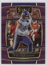 2021 Panini Select Concourse Purple Prizm 72/75 Zach Davidson #95 1rr7
