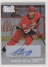 2021-22 Upper Deck Fleer Ultra 30th Anniversary Martin Necas #A-18 Auto 0il7
