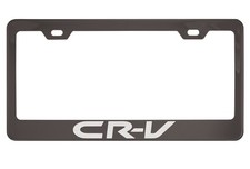 Black Chrome License Plate Frame For Cr-v Crv