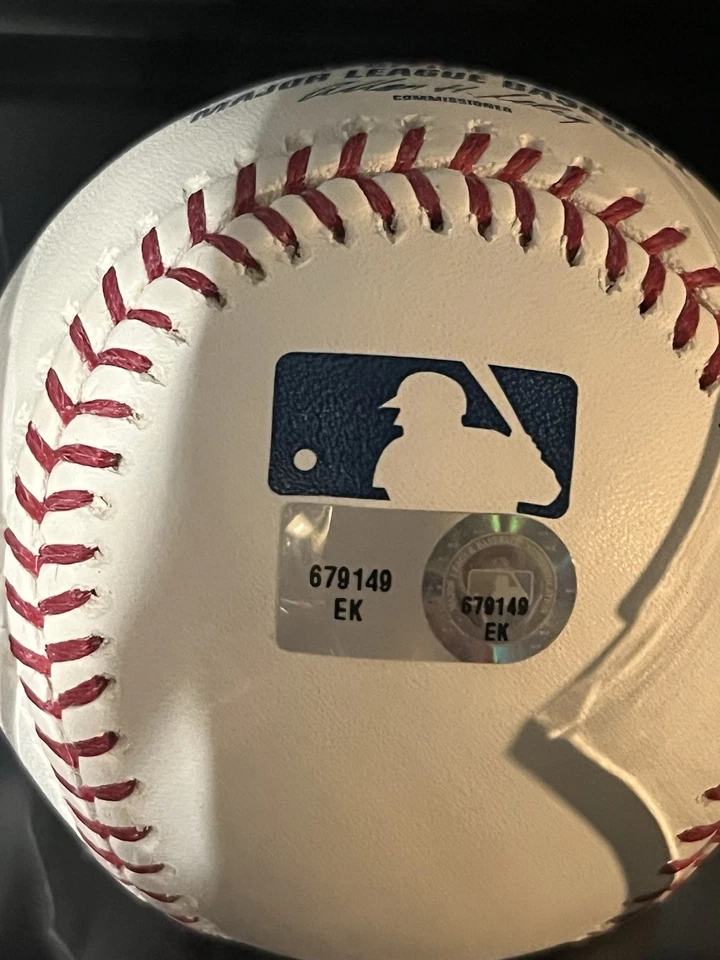 Autographed Baseball Ball Roy White Signed Most Years #6 NYY COA MLB/Steiner - Image 2 of 3