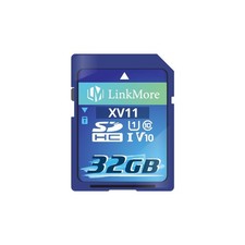 32GB Full-Size SD Card, SDHC Card with Full HD Video, PC, UHS-I, U1, V10, Cla...