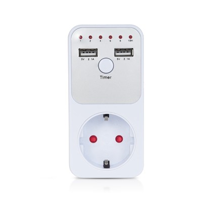3680W Intelligent Programmable Countdown Timer Socket Electronic Timer Switch