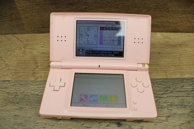 Nintendo DS Lite Console USG-001 - Coral Pink - GOOD