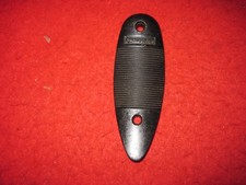 Remington Model 1100 12ga Black Plastic Buttplate