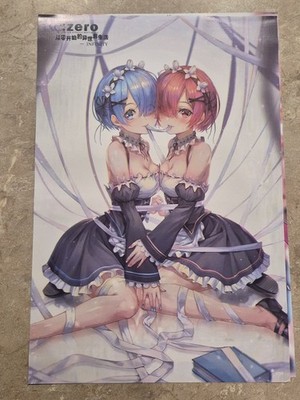 Rem 11 X 16.5 Inches Anime Waifu Spicy Poster Re:Zero #2 Ram