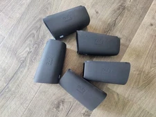 5 Genuine Eufy BLACK PROTECTIVE SKIN COVERS for eufyCam S330 Security Cameras