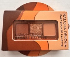 Natasha Denona Baby Bronze Eyeshadow Palette_Suntan_Silk_Beach 3 x 0.8g BNIB