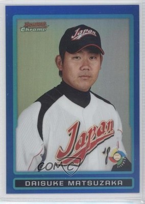 2009 Bowman Draft Blue Refractor 20/99 Daisuke Matsuzaka #BDPW22 1f0