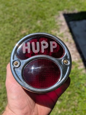 Rare 1926-1928 Hupmobile Model A Taillight Complete Vintage