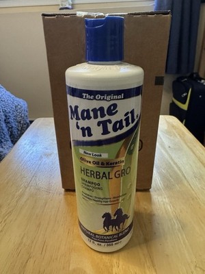2 Bottles Of Mane N Tail Herbal Gro Shampoo, 12 Ounce Olive oil
