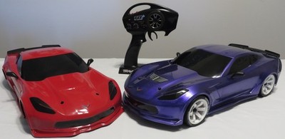 Traxxas 4TEC-2.0 VXL AWD Corvette Brushless W/  Telemetry Nicely Modified  RTR