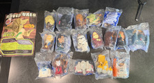 2005 Burger King Star Wars Complete Saga Full Set 17 Sealed Toys Insert